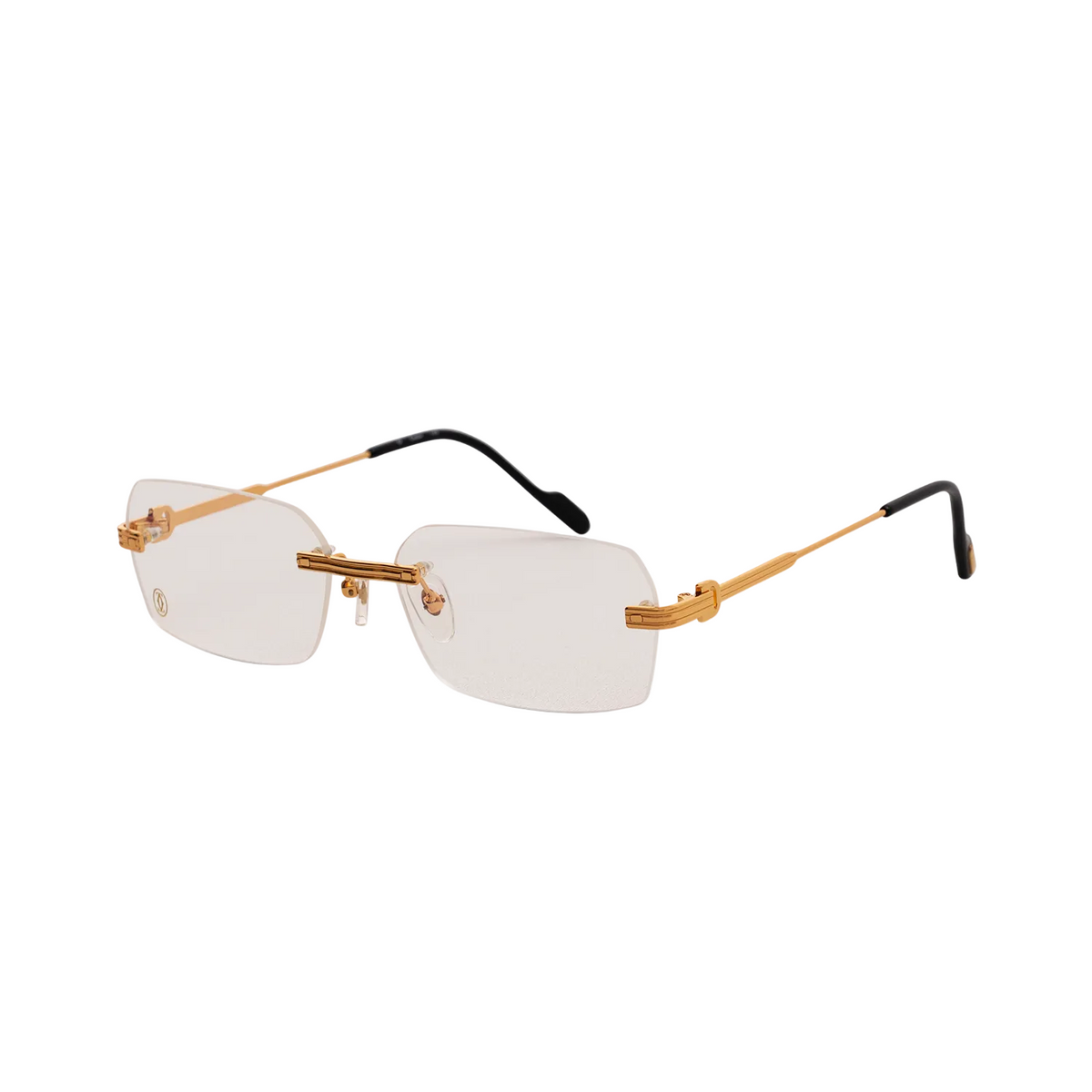Cartier C frame Clear Lens Glasses