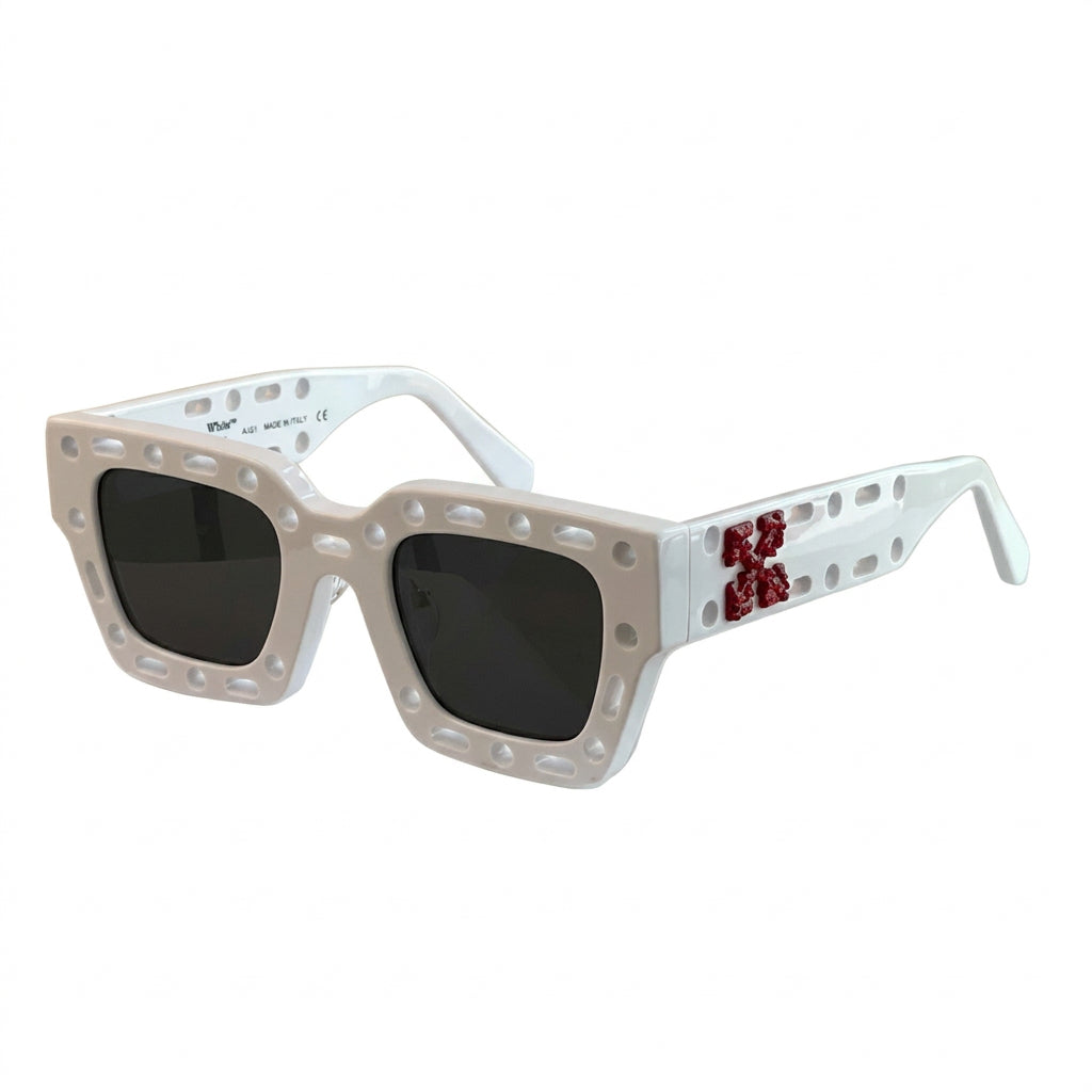 Off-White Mercer Cutout Square-Frame - FramesLuxx