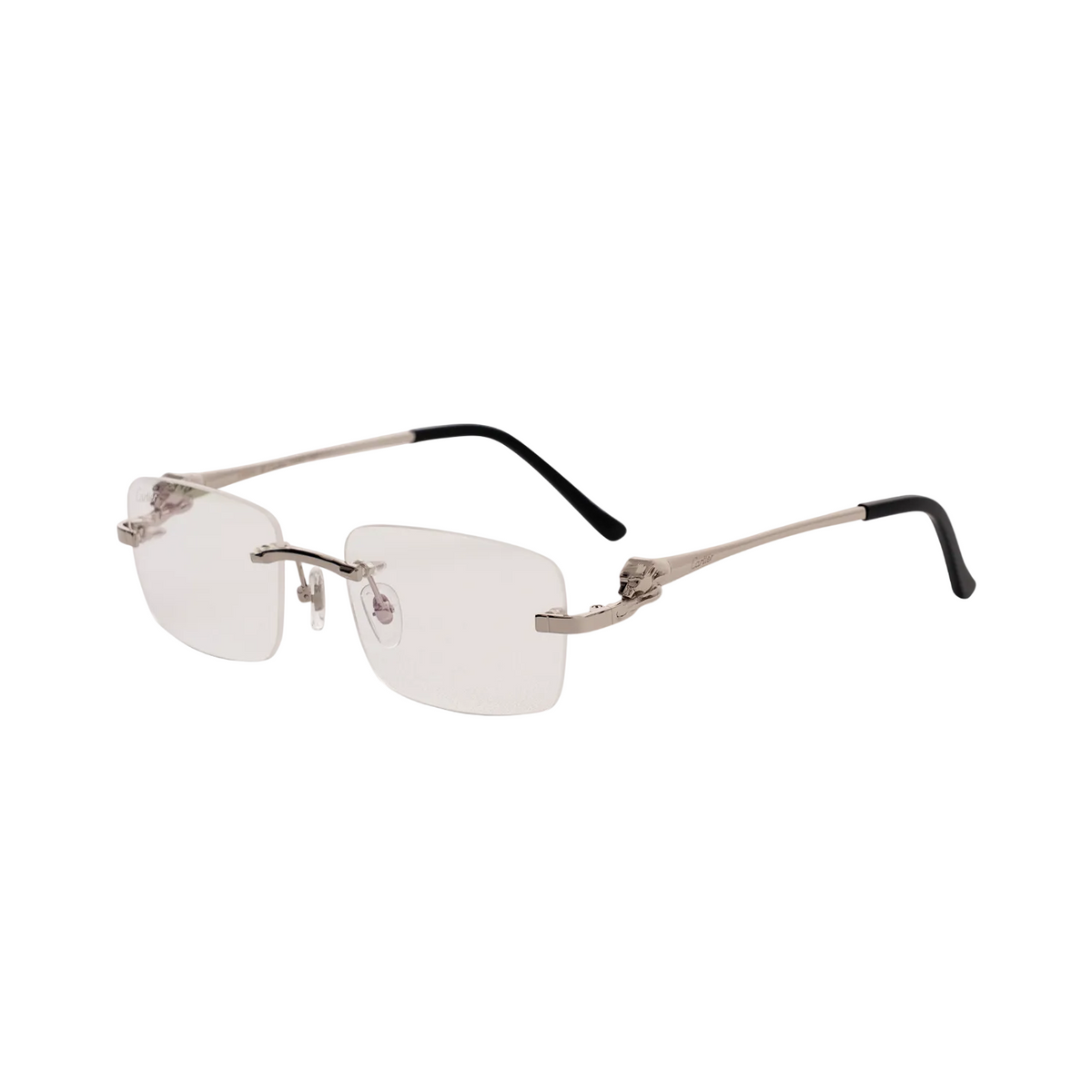 Cartier Panthere frame Clear Lens Glasses