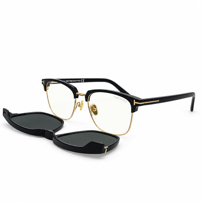 Tom Ford TF5683-B Blue Control With Magnetic Clip-On