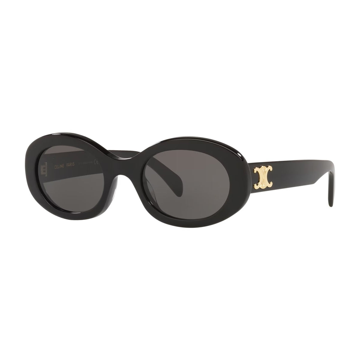 Celine CL40194U sunglasses in black, angle