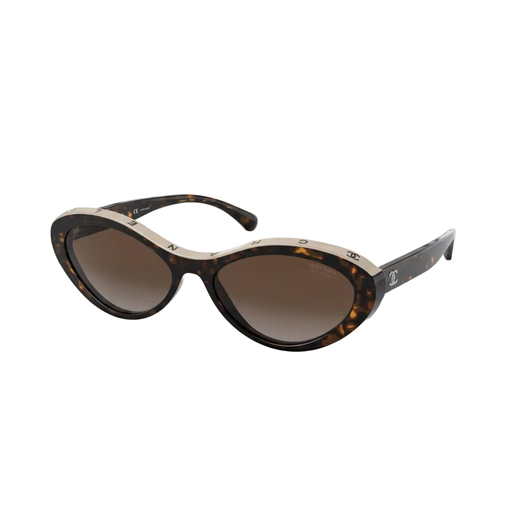 CHANEL 5416 Oval Sunglasses